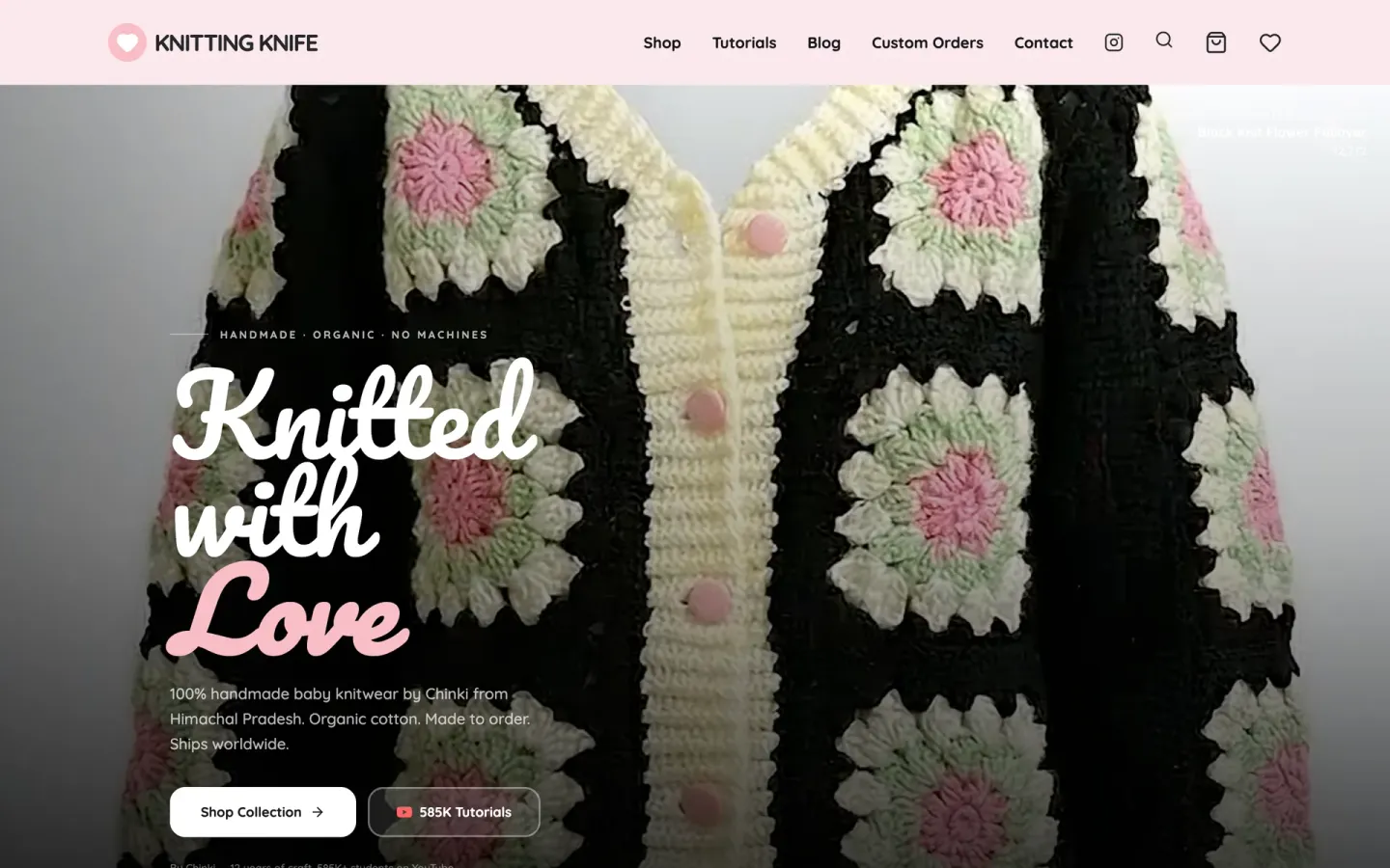 ChinkiZ Knitting Knife — D2C · Creator